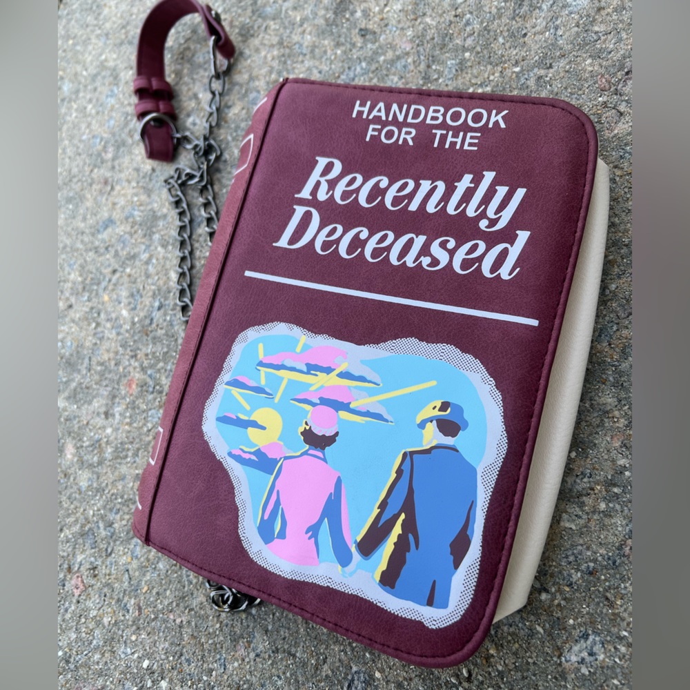 Beetlejuice Handbook For The Recently Deceased Crossbody Bag